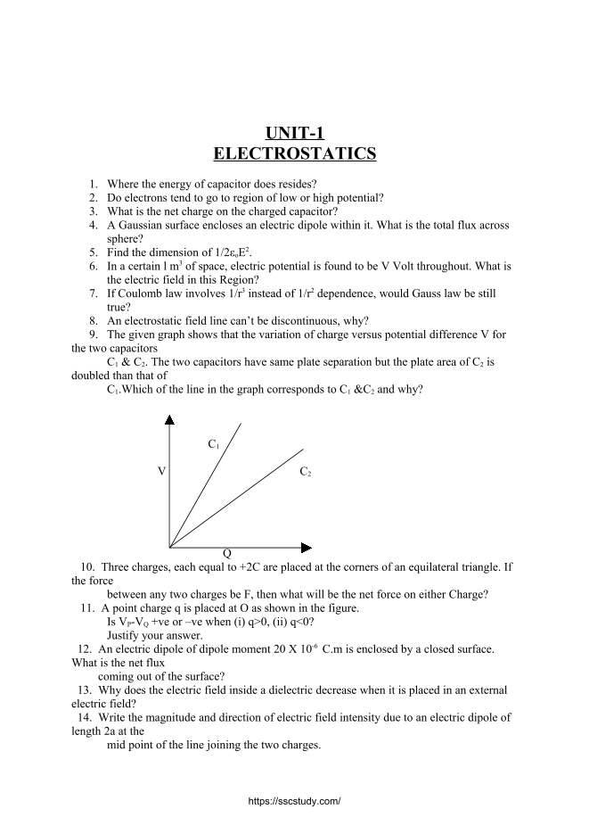 Sample Paper Class 12 Physics 2023 Paper-08