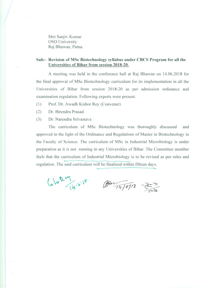PG SYLLABUS | Bio-Technology