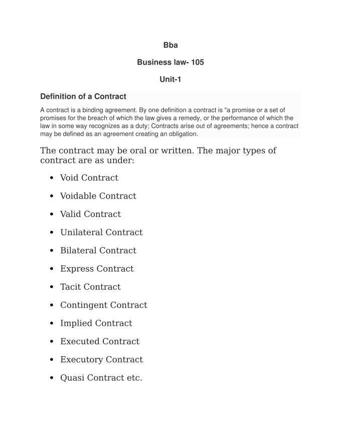 business-law-105-unit-1-definition-of-a-contract